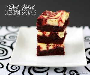 Red Velvet Cheesecake Brownies