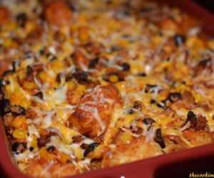 Taco Tater Tot Bake