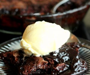 Grandma's Hot Fudge Sundae Cake