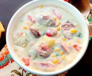 Smoked Sausage Corn Chowder