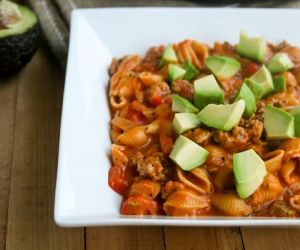 Turkey Enchilada Pasta