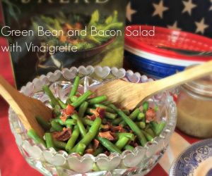 Green Bean and Bacon Salad with Vinaigrette
