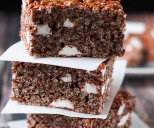 Rocky Road Rice Crispy Treats