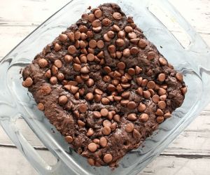 Triple Chocolate Pudding Dump Cake