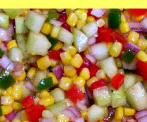 Corn & Cucumber Picnic Salad