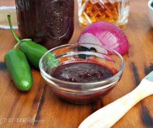 Blueberry Bourbon Barbecue Sauce