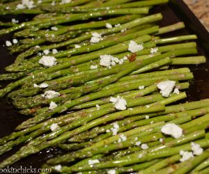 Roasted Asparagus w/ Feta