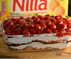 No-Bake Cherry Cheesecake Lasagna