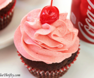 Best Cherry Coke Cupcakes