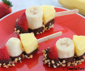 Banana Split Bites