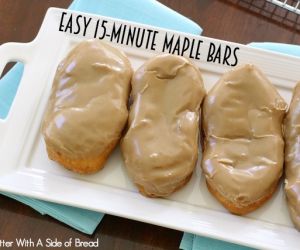 15-Minute Maple Bars