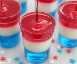 4th of July Firecracker Jello Cups