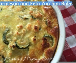 Parmesan & Feta Zucchini Bake