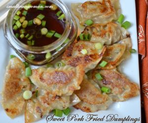 Sweet Pork Fried Dumplings