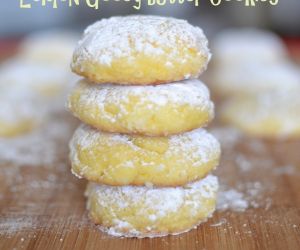 Lemon Gooey Butter Cookies