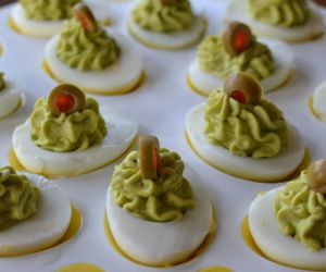 Avocado Deviled Eggs