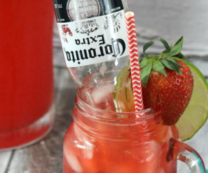 Strawberry Beer-rita