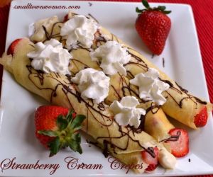 Strawberry Creme Crepes