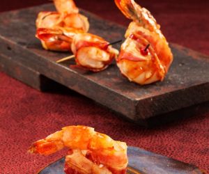 Chef Tony Merola's ® Bacon Wrapped Shrimp