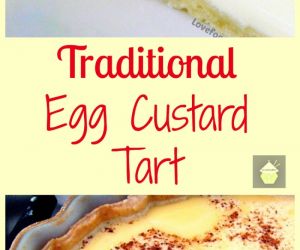 Traditional Egg Custard Tart