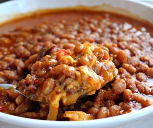 Bacon Cheddar Baked Beans