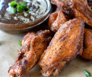 Crispy Chinese Black Pepper Chicken Wings