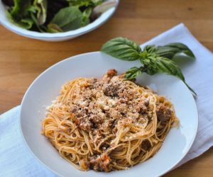 Roasted Tomato Spaghetti Sauce