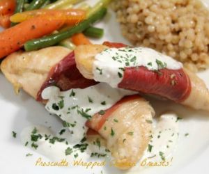 Prosciutto Wrapped Chicken Breasts