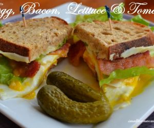 Egg Bacon Lettuce & Tomato Sandwiches