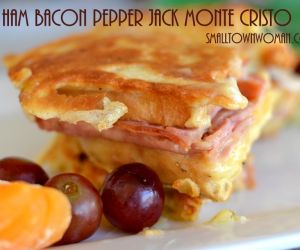 Ham Bacon & Pepper Jack Monte Cristo