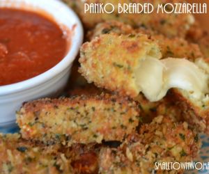 Panko Breaded Mozzarella Sticks