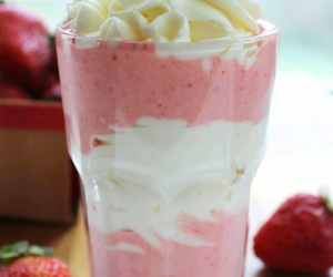 Strawberries and Cream Shake