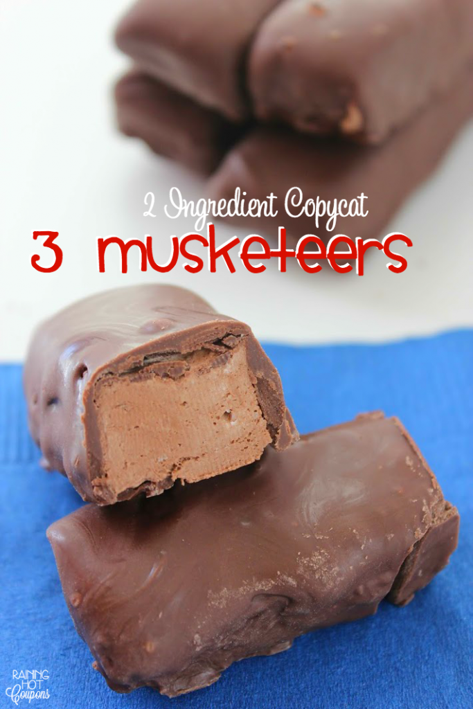 2 Ingredient Copycat 3 Musketeers