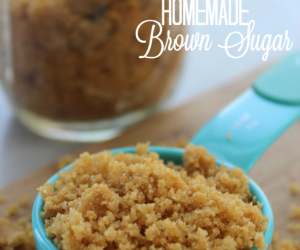 Homemade Brown Sugar (2-Ingredients)