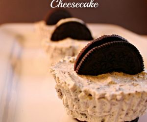 OREO OVERLOAD NO BAKE CHEESECAKE