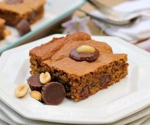 Chocolate and Peanut Butter Brownies