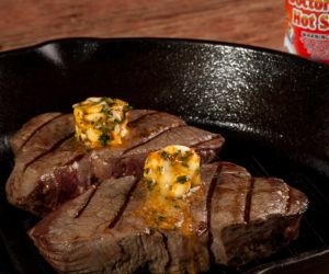 Chef Tony Merola's ® Grilled Steak with Hot Sauce Butter