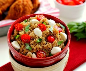 Quinoa Caprese Salad