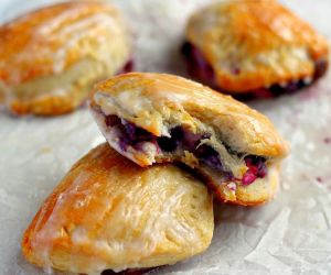 Berry Cream Cheese Turnovers