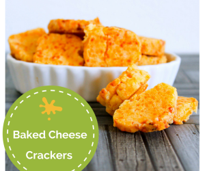 Baked Cheese Crackers