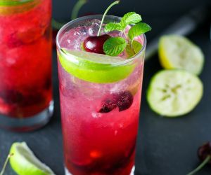 CHERRY LIME MOJITO