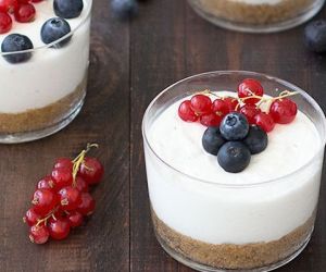 No-Bake Cheesecake in a Glass