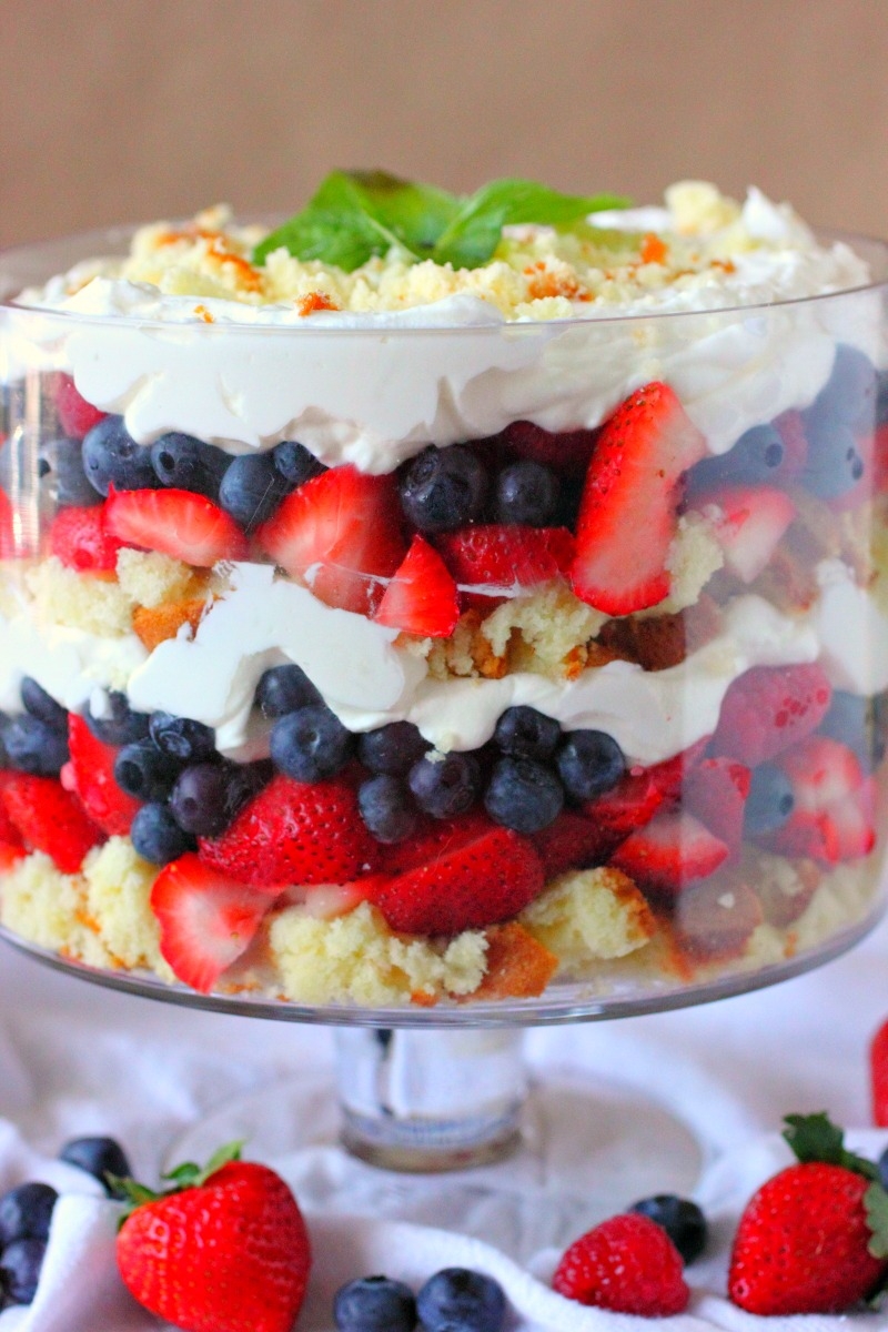 Mixed Berry Trifle