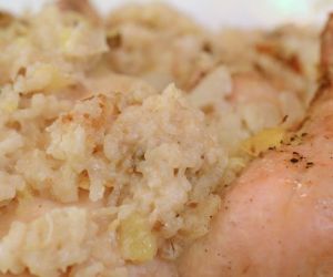 Chicken and Rice with Crushed Pineapple