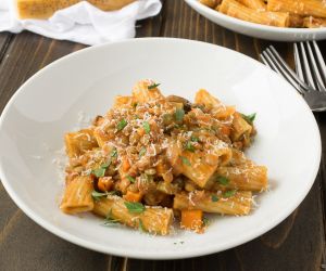 Sicilian lentil pasta