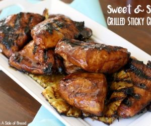 Sweet & Spicy Grilled Sticky Chicken