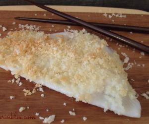 Baked Flounder with Panko