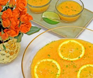 Chilled Cantaloupe Soup