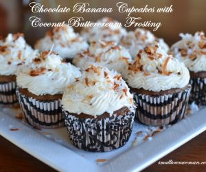 Chocolate Banana Cupcakes