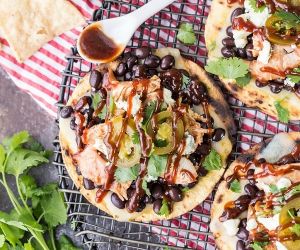 BBQ Chicken Tostada